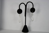 Ken’s handcrafted jewelry - Sterling Silver Earrings Twist/Drop Small