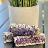 Picki Nicki - White Sage w/ Lavender Flowers Smudge Sticks in Bulk