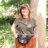 Lucia's Imports - Sugar Skull Fanny Pack: Default Title