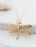 Sosie Designs - 6152 Gold Dragonfly Necklace