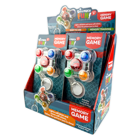 Novelty Brands - So Much Fun! Mini Memory Game Keychain
