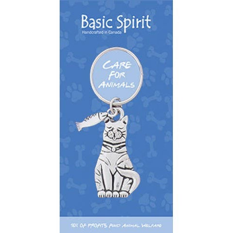 Basic Spirit - Cat Animal Welfare Keychain