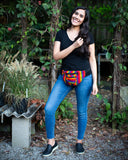 Lucia's Imports - Ikat Fanny Pack Rainbow
