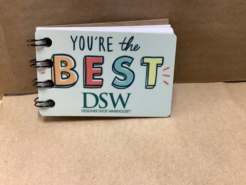 You’re The Best DSW Gift Card Journal