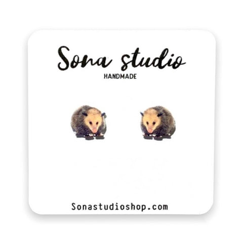 Sona Studio - Possum Earrings