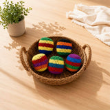 Sensibling Corp. - 12PCS - Crochet Hacky Sack Toy Balls