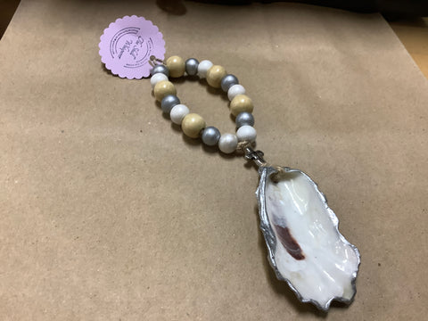 Beads & Seashell Bottle Charms by Lisa