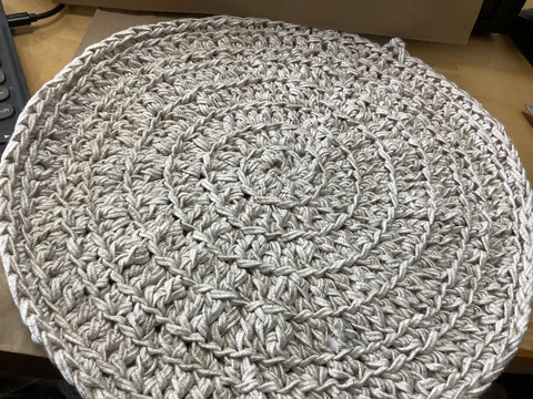 Cord “Mini” Rug by local artist Krys