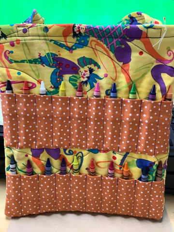 Crayon bag by local artist Carol.