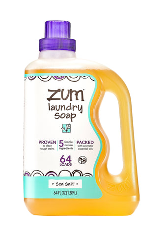 Zum by Indigo Wild - Zum Laundry Soap - Sea Salt: 64 fz