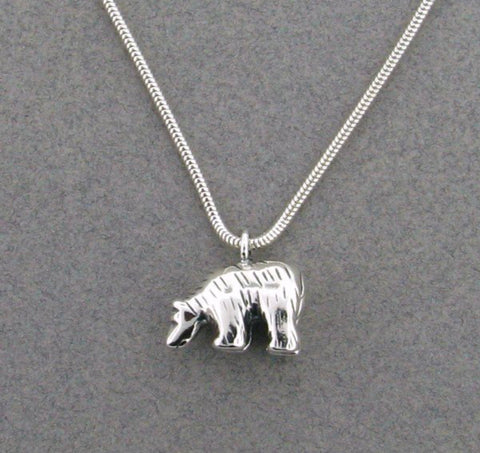 Black Bear Necklace by Mary Kay Donnelly