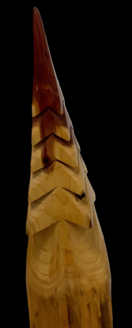 Medium Carved Cedar Tree