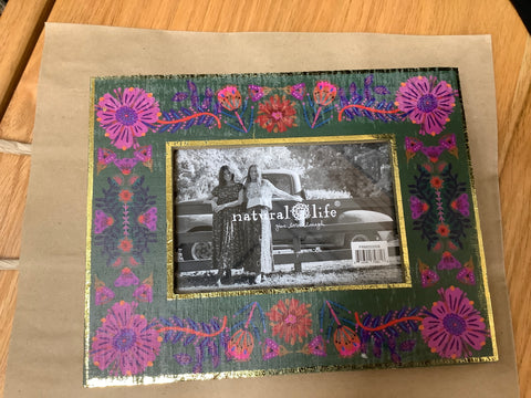 Wooden Photo Frame…. Olive Folk