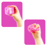 Novelty Brands - Fun Doh Squish & Squeeze Sparkle Cube Fidget Toy