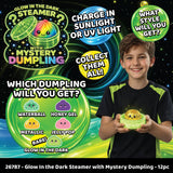 Glow-in-the-Dark Mystery Dumpling Squishy Toy -