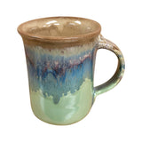 Clay in Motion - Small Mug: Misty Green