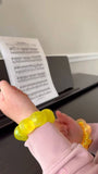 Feelzies FOS9G Feelzies™ Glow-in-the-Dark Squishy Bracelet: Lime Pop