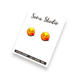 Sona Studio - Kiss Emoji Earrings