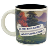 Unemployed Philosophers Guild - Bob Ross Art Heat-Changing Coffee Mug