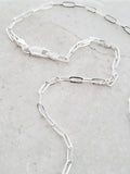 Sosie Designs - Sterling Silver Paper Clip Chain Necklace