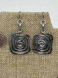 The Artist Jay - Spiral Square: Earrings