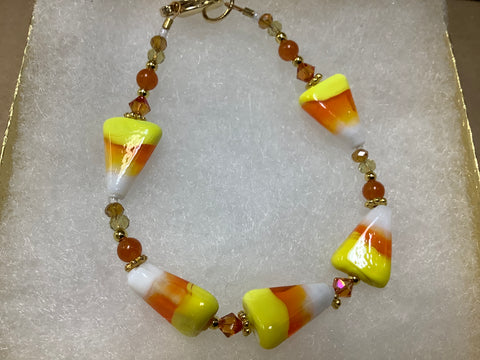 Candy Corn bracelet by Caitlin