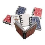 StuckOnU Art - Playing Cards Mini Notebook, Journal, Notepad: Blue