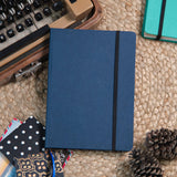 Hardcover Diary Notebook with Buckram Cover: Lined