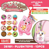 Novelty Brands - Plushie Bites Soft Plush Keychain Assortment