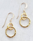 Sosie Designs - Gold Organic Ringlet Earrings
