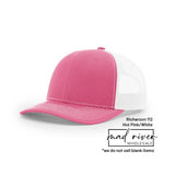 Bigfoot, Sasquatch on Richardson 112 Trucker Hat: Caramel/Black