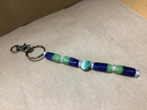 Handmade key chain bu local artist