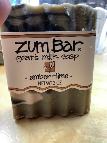 Amber-lime Zum Bar Soap
