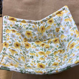 Medium Microwave Reversible Fabric Bag by Local Artist Carol
