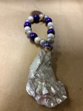 Beads & Seashell Bottle Charms by Lisa