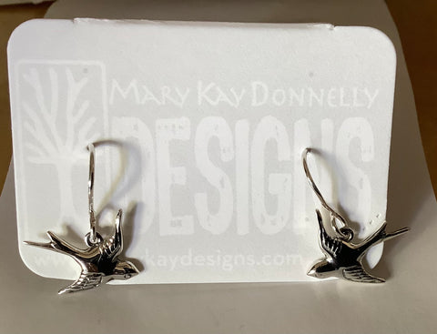 Swallow Earrings by Mary Kay Donnelly