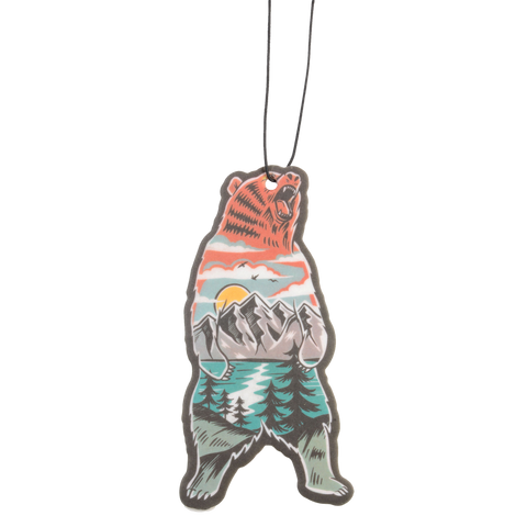 Fresh Fresheners - Outdoor Bear Air Freshener Pack of 12