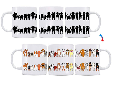 Sunkiss - Cheeky Dogs Color Changing Coffee Mug