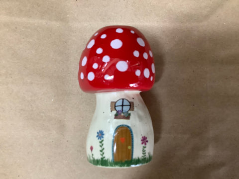 Cute Little Bud Vase Mushroom Shape