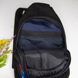 Lucia's Imports - Sugar Skull Sling Backpack: Default Title