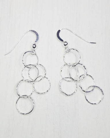 Sosie Designs - Silver Spheres Earrings