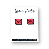 Sona Studio - Pink Valentine Earrings