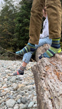 Solmate Socks - Lemongrass Crew Socks | Eco-Friendly & Made in the USA: Large (Women 10 - 12 / Men 9 - 11)