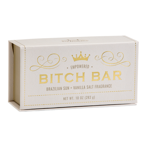 San Francisco Soap / Man Bar Soap - BITCH BAR EMPOWERED - BRAZILLIAN SUN + VANILLA SALT