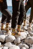 Solmate - Honey Bee Crew Socks: Medium (Women 8 - 10 / Men 7 - 9)