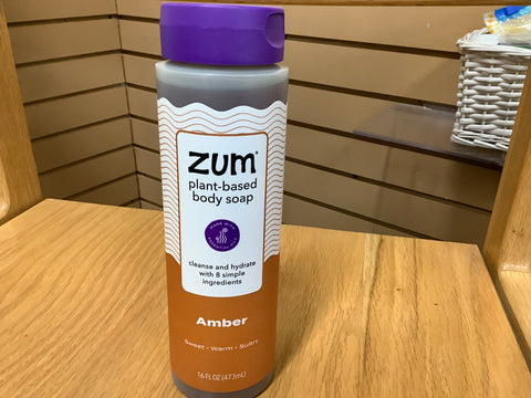 ZUM Amber Plant-Based Body Soap