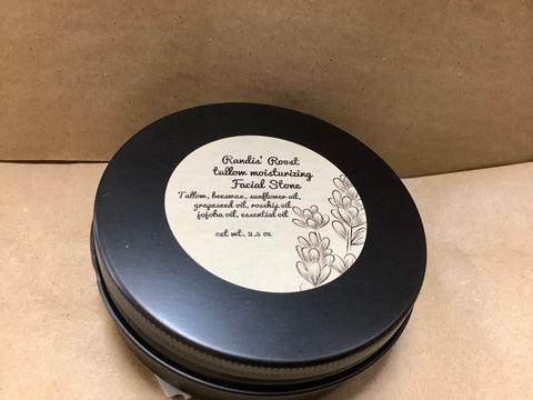 Tallow Moisturizing Facial Stone by Local Artist Lisa Randis