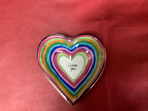 Heart Shaped Trinket Dishes….”I Love You”