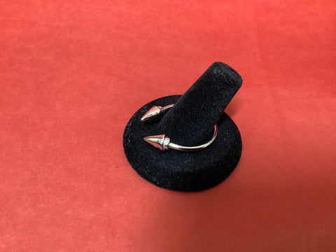 Silver Open -Ended Ring