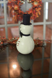 Meadowbrooke Gourds - Skully Skeleton Miniature Hand Crafted Gourd Luminary
